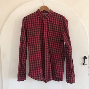 Vince Tailored Fit Button Down